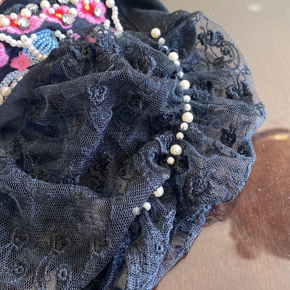 CHLOÉ pearl vintage t-shirt. Size XS/S Karl Lagerfeld era. 1990’s - Picture 7 of 7